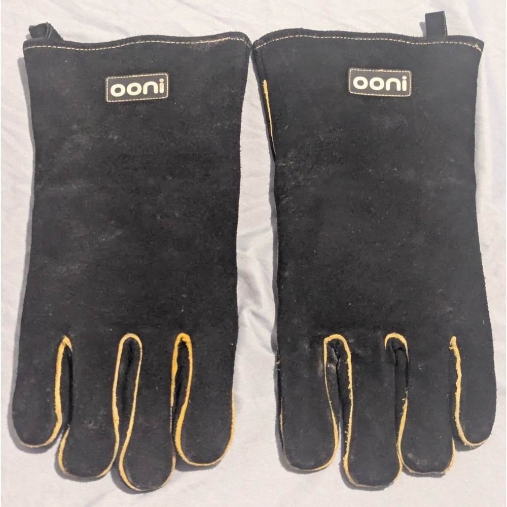 Ooni Grill Pizza Oven BBQ Gloves - Resistant Heat Proof Leather